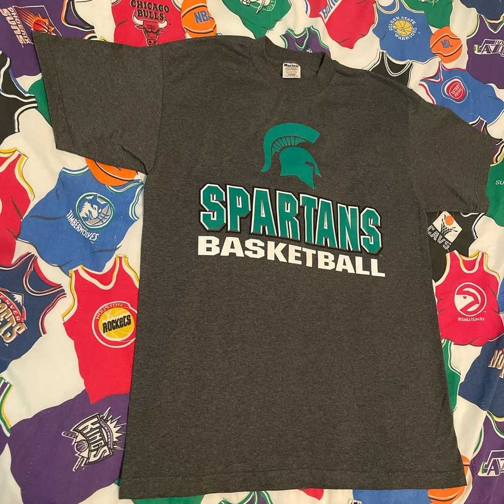 Vintage Michigan State Spartans Tee - image 1