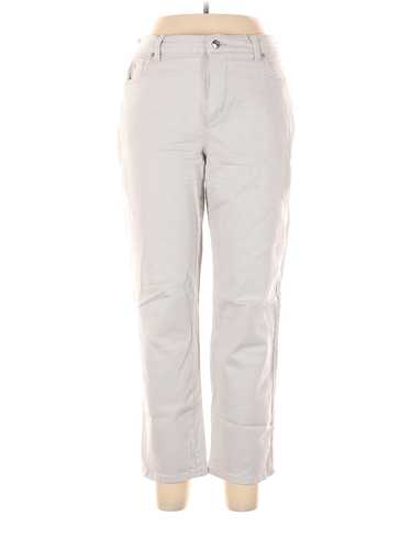 Gloria Vanderbilt Women Ivory Jeans 10