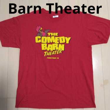 The Comedy Barn Theater Print T-shirt, size L. - image 1