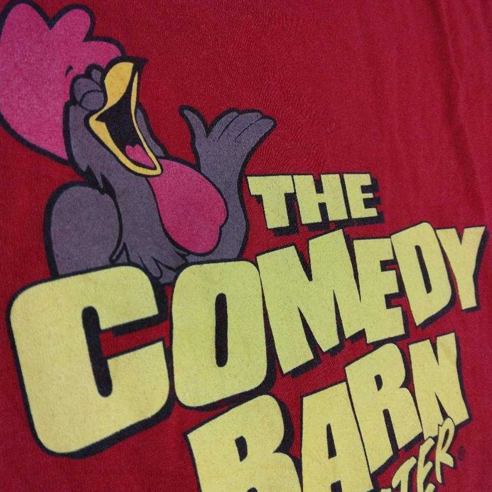 The Comedy Barn Theater Print T-shirt, size L. - image 4