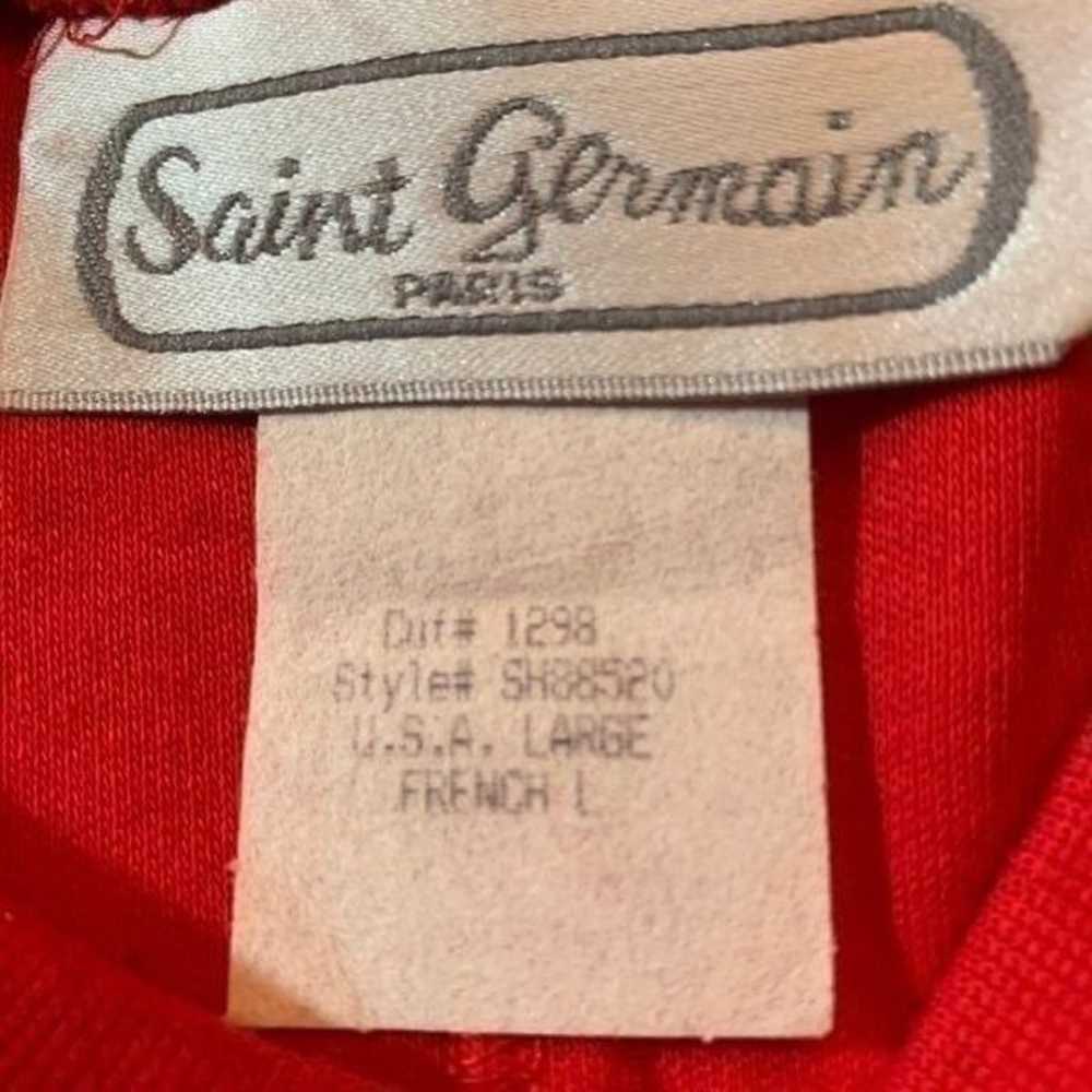 Vintage '80s St. Germain tshirt - image 4