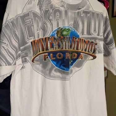 Vintage 90s Universal Studios Florida Globe Shirt 