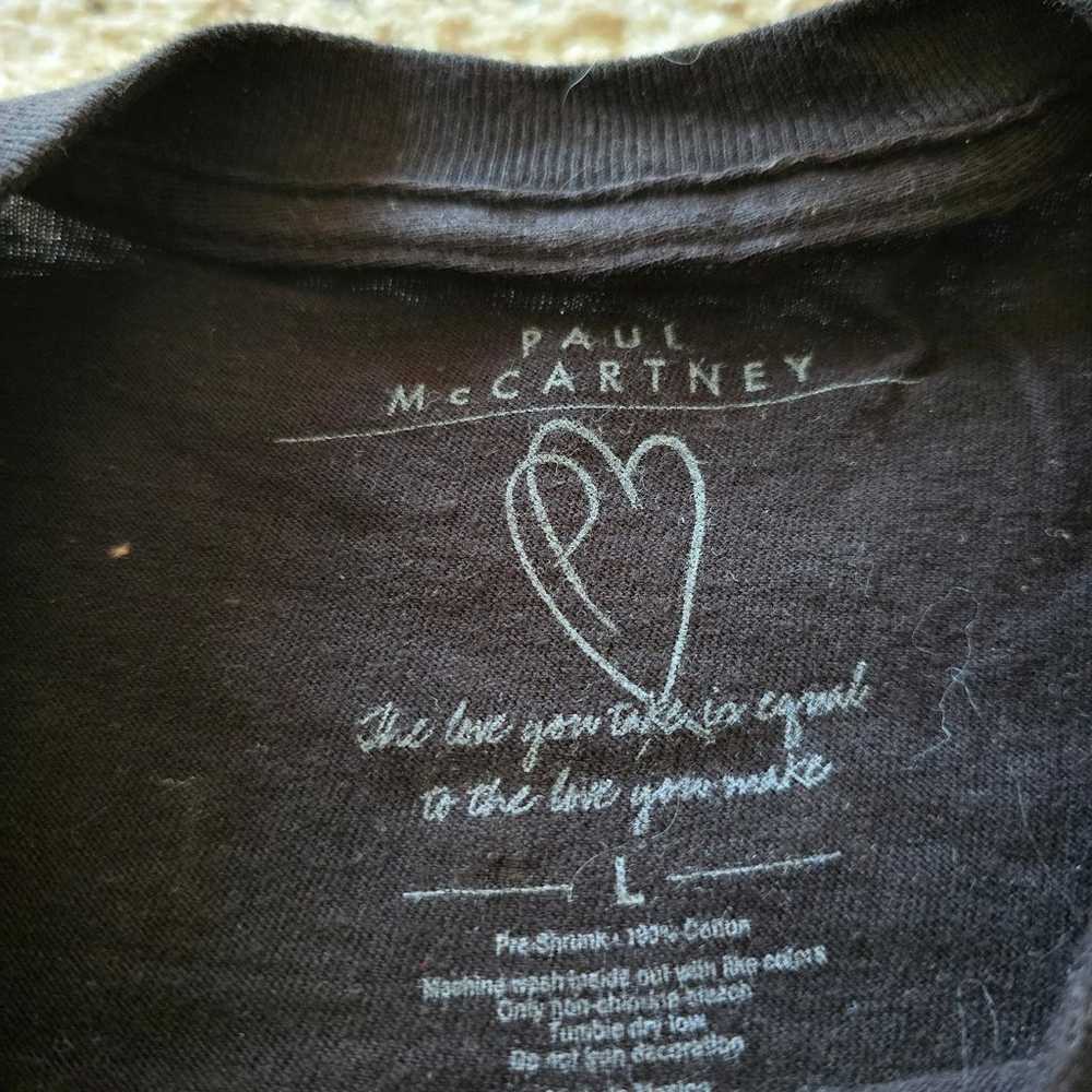 paul mccartney 2014 tour shirt - image 3