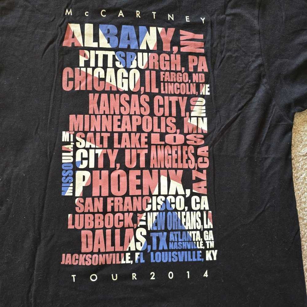 paul mccartney 2014 tour shirt - image 7