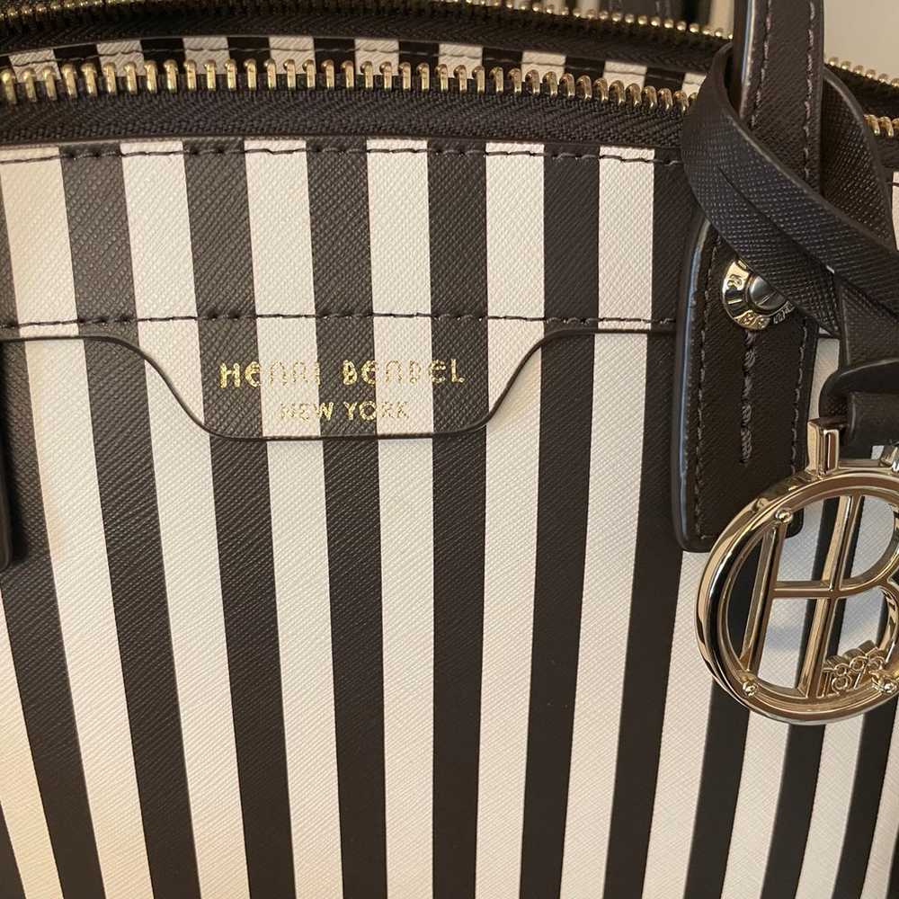 Henri Bendel W 57th Centennial Satchel - image 11