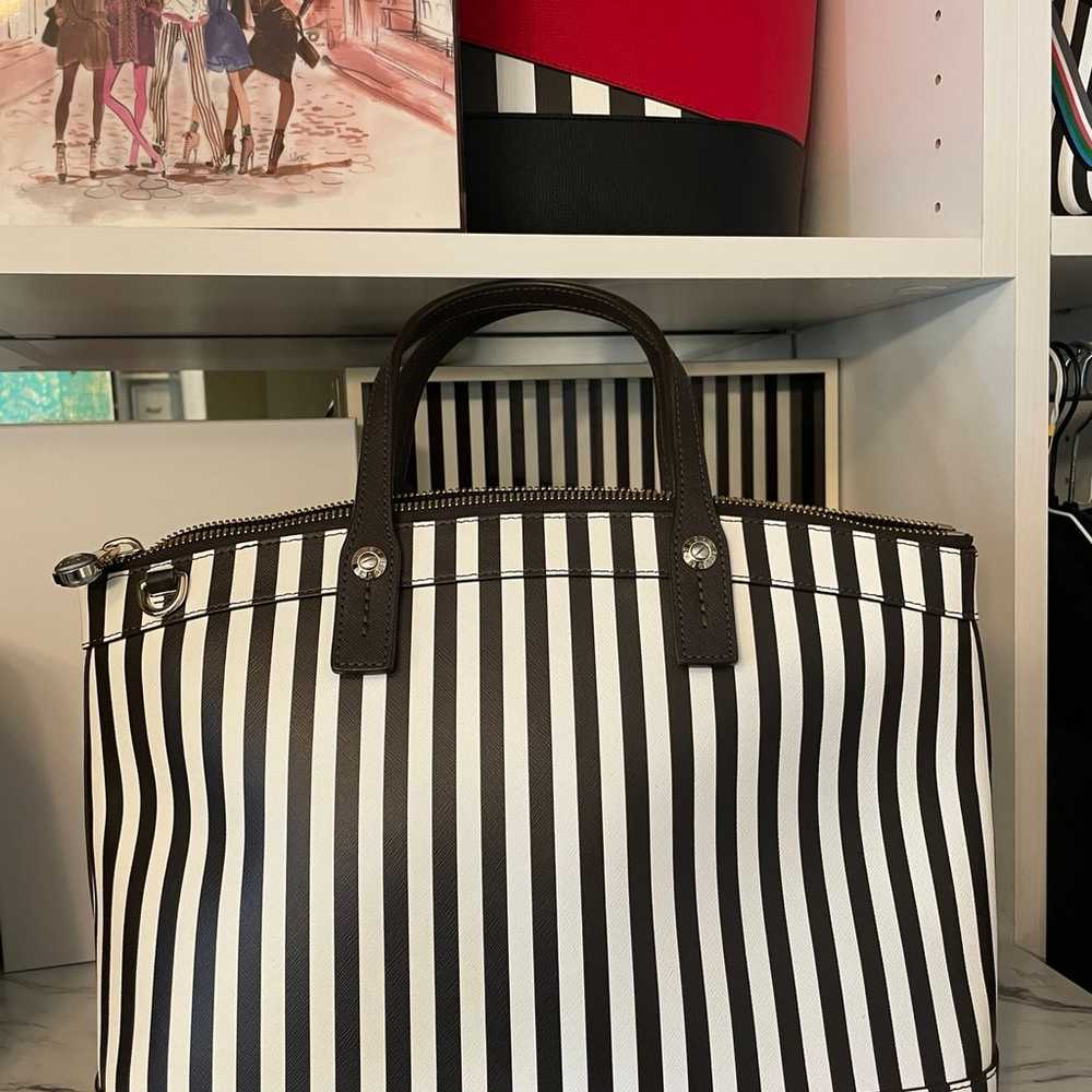 Henri Bendel W 57th Centennial Satchel - image 3