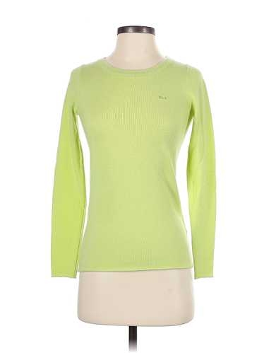 J.Crew Collection Women Green Long Sleeve T-Shirt 