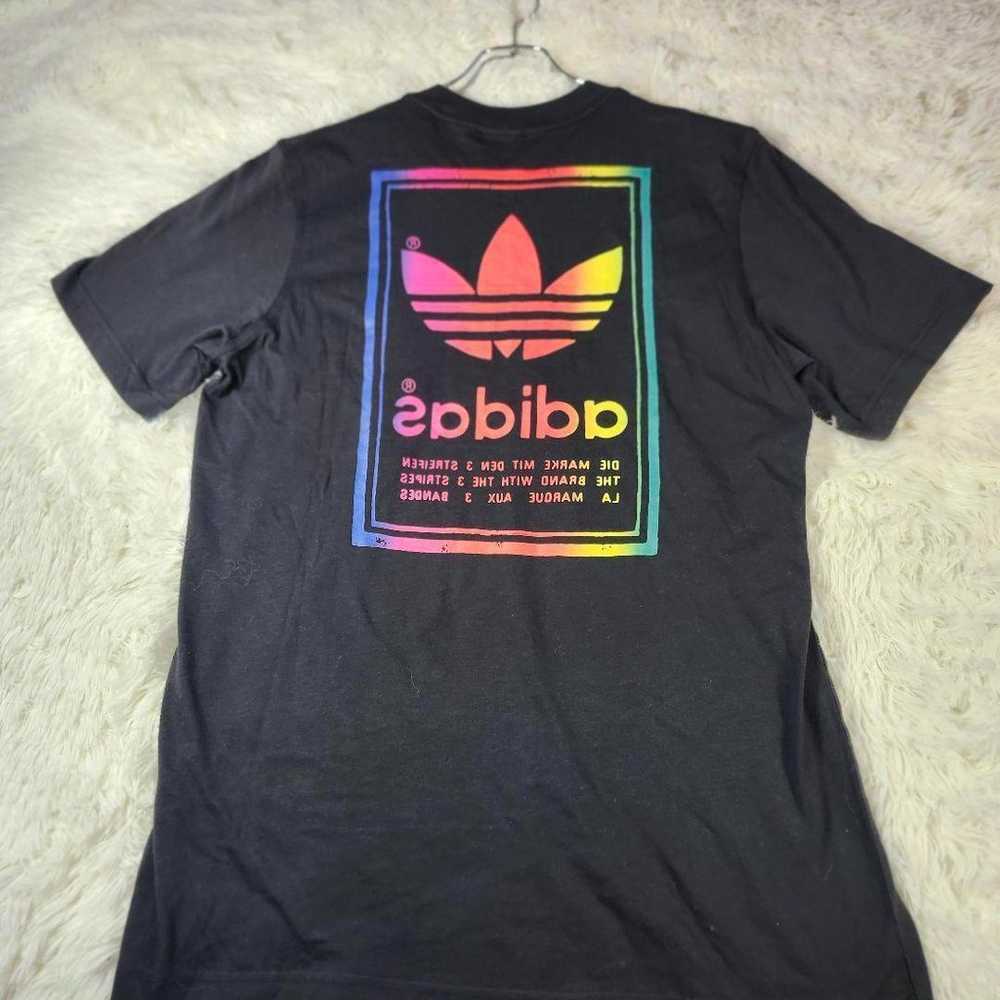 Adidas vintage t-shirt, size L, black. - image 5