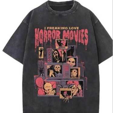 horror T-shirt tee dbd Halloween IT Scream - image 1