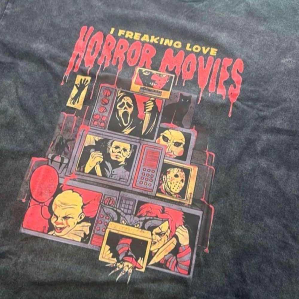 horror T-shirt tee dbd Halloween IT Scream - image 4