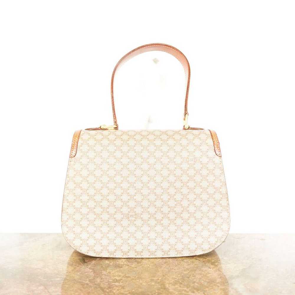 CELINE Celine houndstooth pattern Turnlock double… - image 2