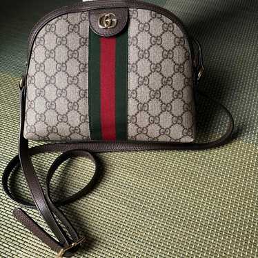 GUCCI "Ophidia" GG Shoulder Bag