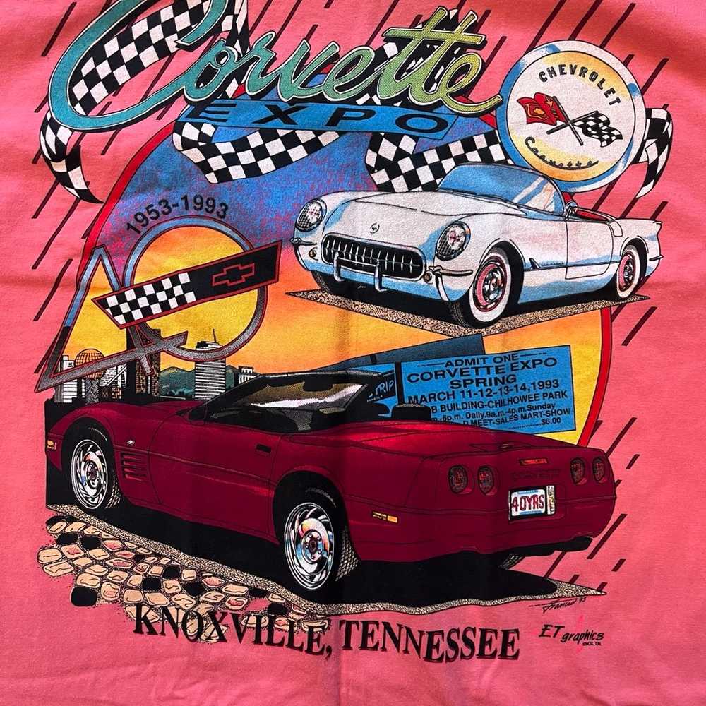 Vintage corvette tee - image 2