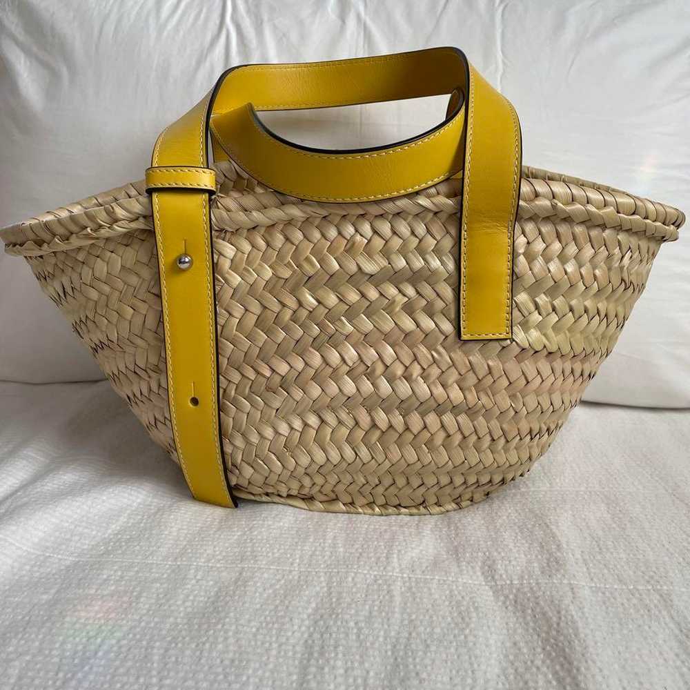 【Excellent Condition】Loewe Basket Bag Yellow Small - image 3