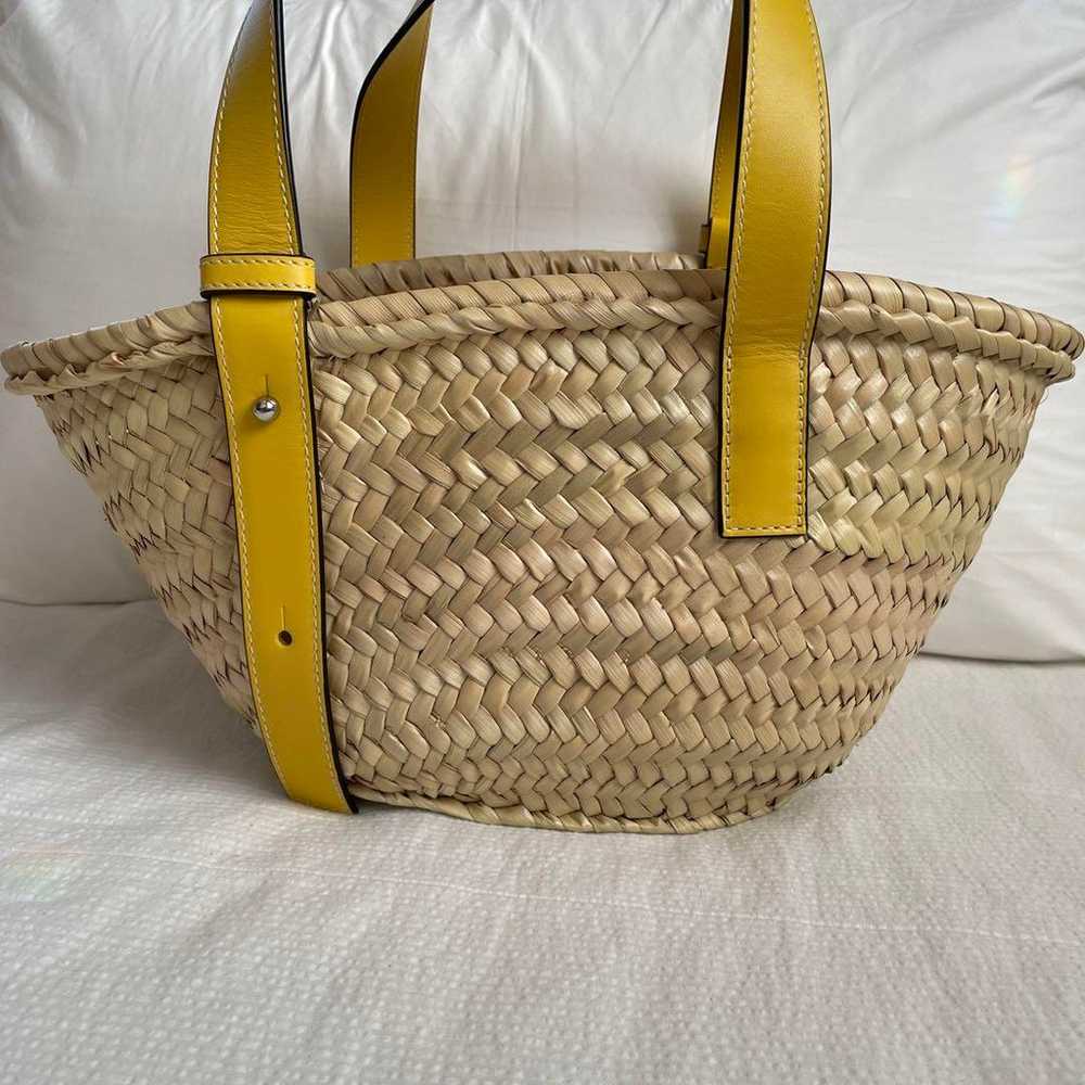 【Excellent Condition】Loewe Basket Bag Yellow Small - image 4