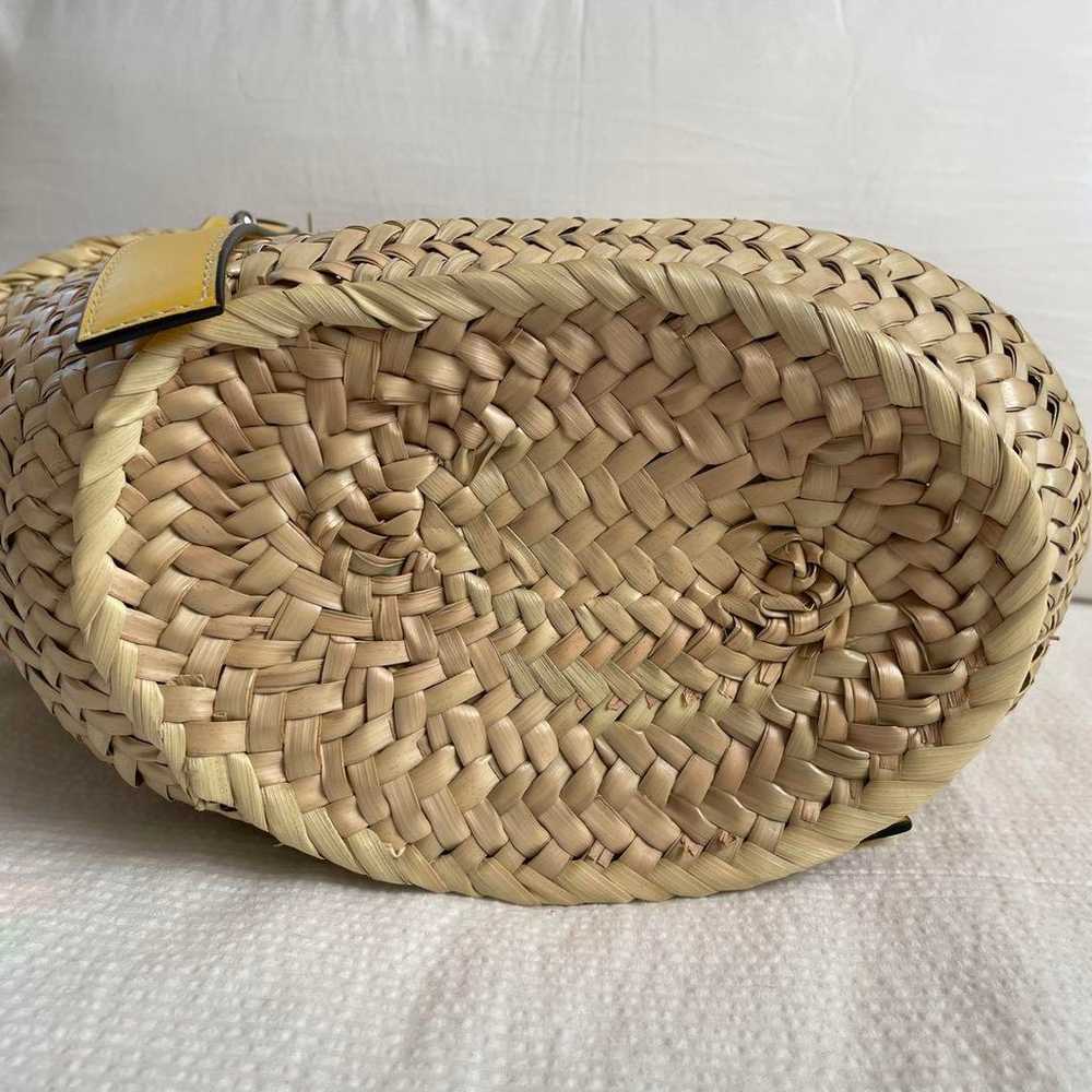 【Excellent Condition】Loewe Basket Bag Yellow Small - image 5