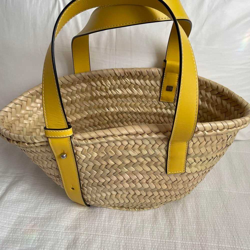 【Excellent Condition】Loewe Basket Bag Yellow Small - image 9