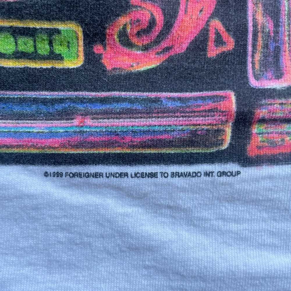 Vintage 1999 Foreigner Tee - image 4