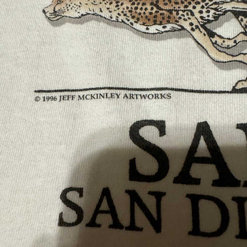 Vintage 90s San Diego Zoo Animal Park T Shirt 1996 - image 4