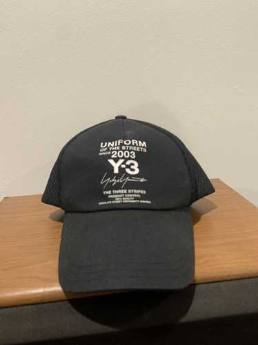 Adidas × Y-3 Y3 uniform of the streets trucker hat