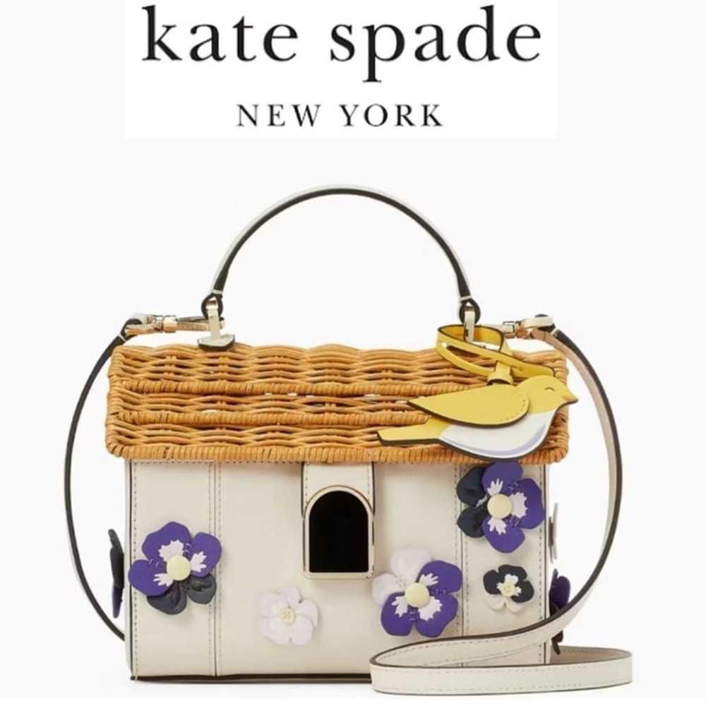 Kate Spade NWOT birdhouse crossbody bag - image 1