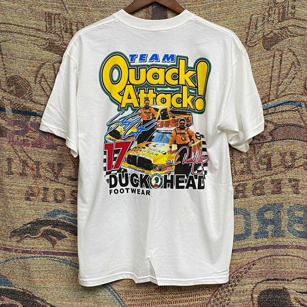 Vintage Darrell Waltrip Duck Head NASCAR Tee - image 2