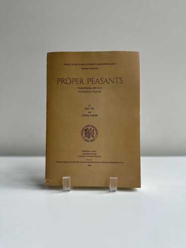 Proper Peasants by Edit Fél & Tamás Hofer 1969