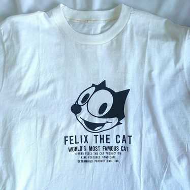 Unused 80s Felix the Cat print vintage T-shirt