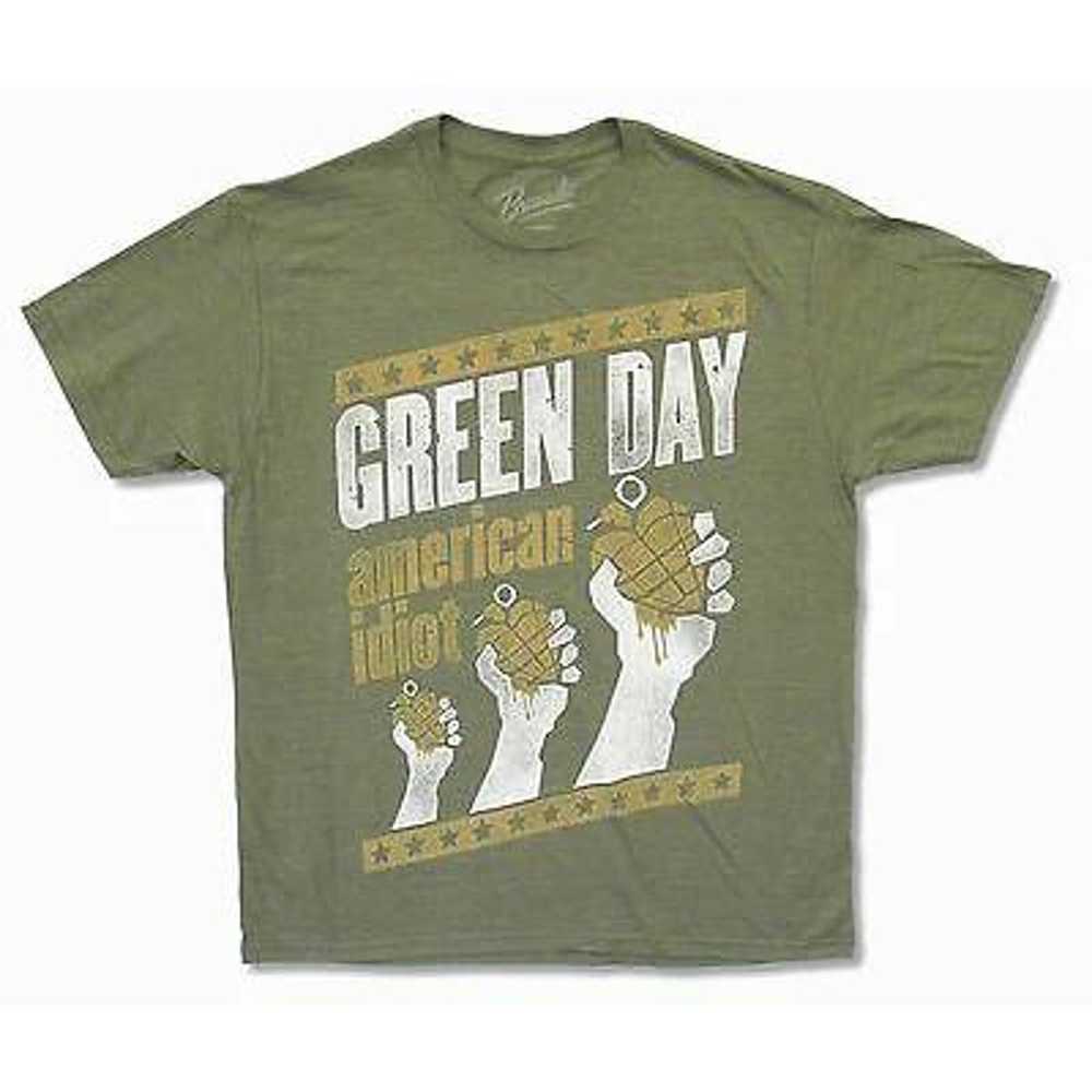 T-shirt Green Day T-shirt Handout American Idiot … - image 1