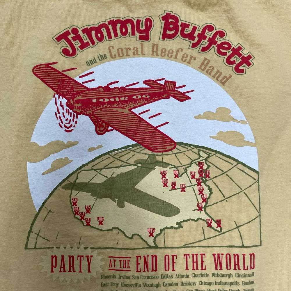 Vintage Jimmy Buffett Tour Tshirt - image 4