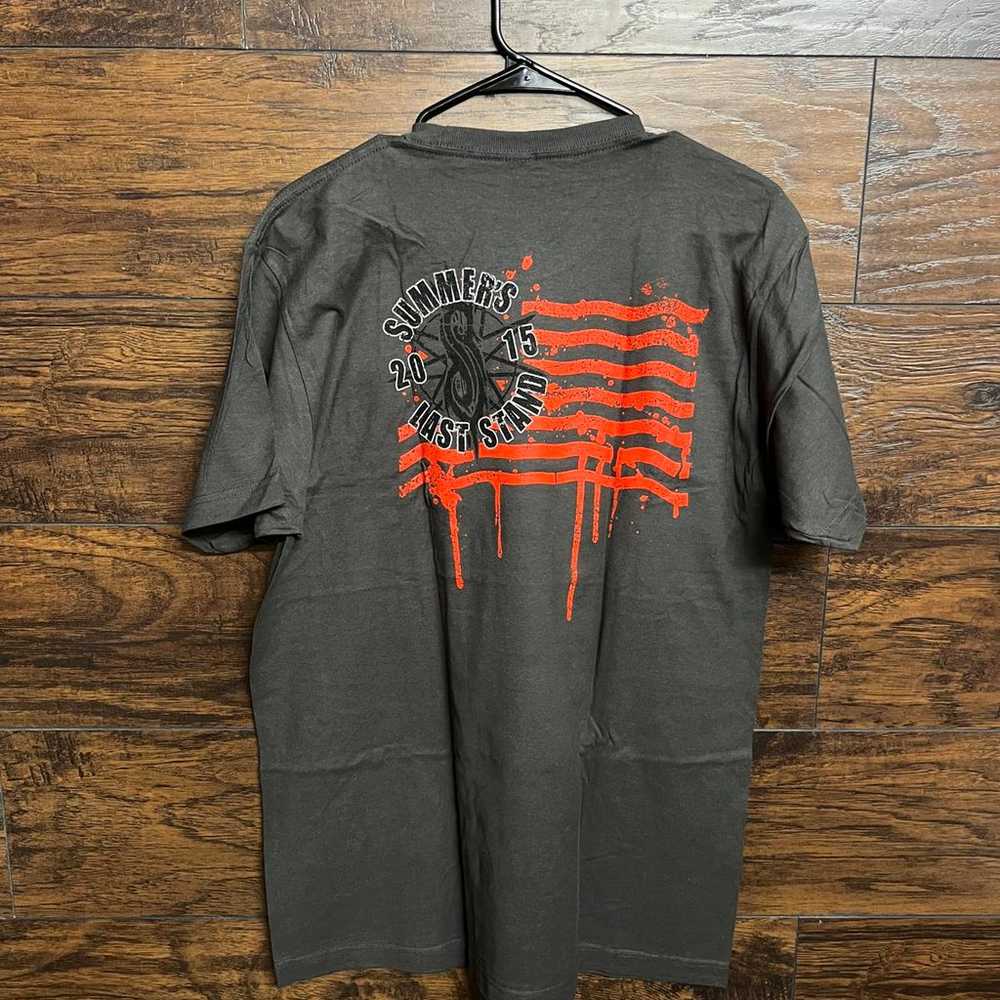 Slipknot T-shirt - Slipknot US Flag 2015 World To… - image 2