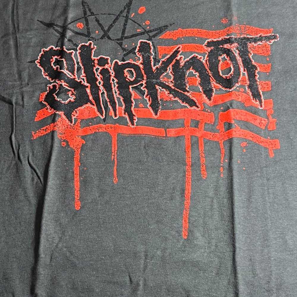 Slipknot T-shirt - Slipknot US Flag 2015 World To… - image 4