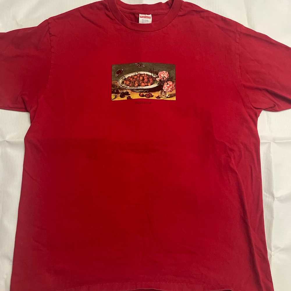 Supreme Strawberries tee ‘red’ - image 1