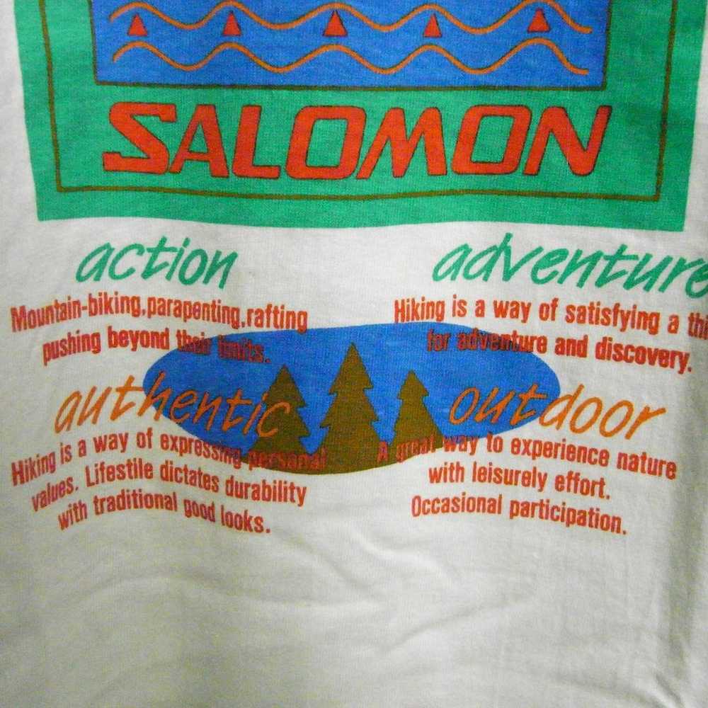 90s Salomon T-shirt, size large, brand new with t… - image 6