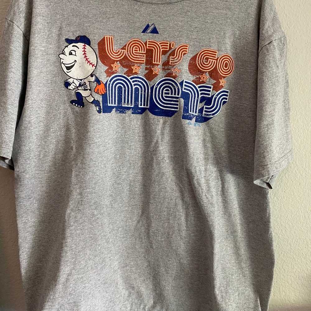 Vintage Mr Met t-shirt NY mets MLB Nike Supreme - image 1