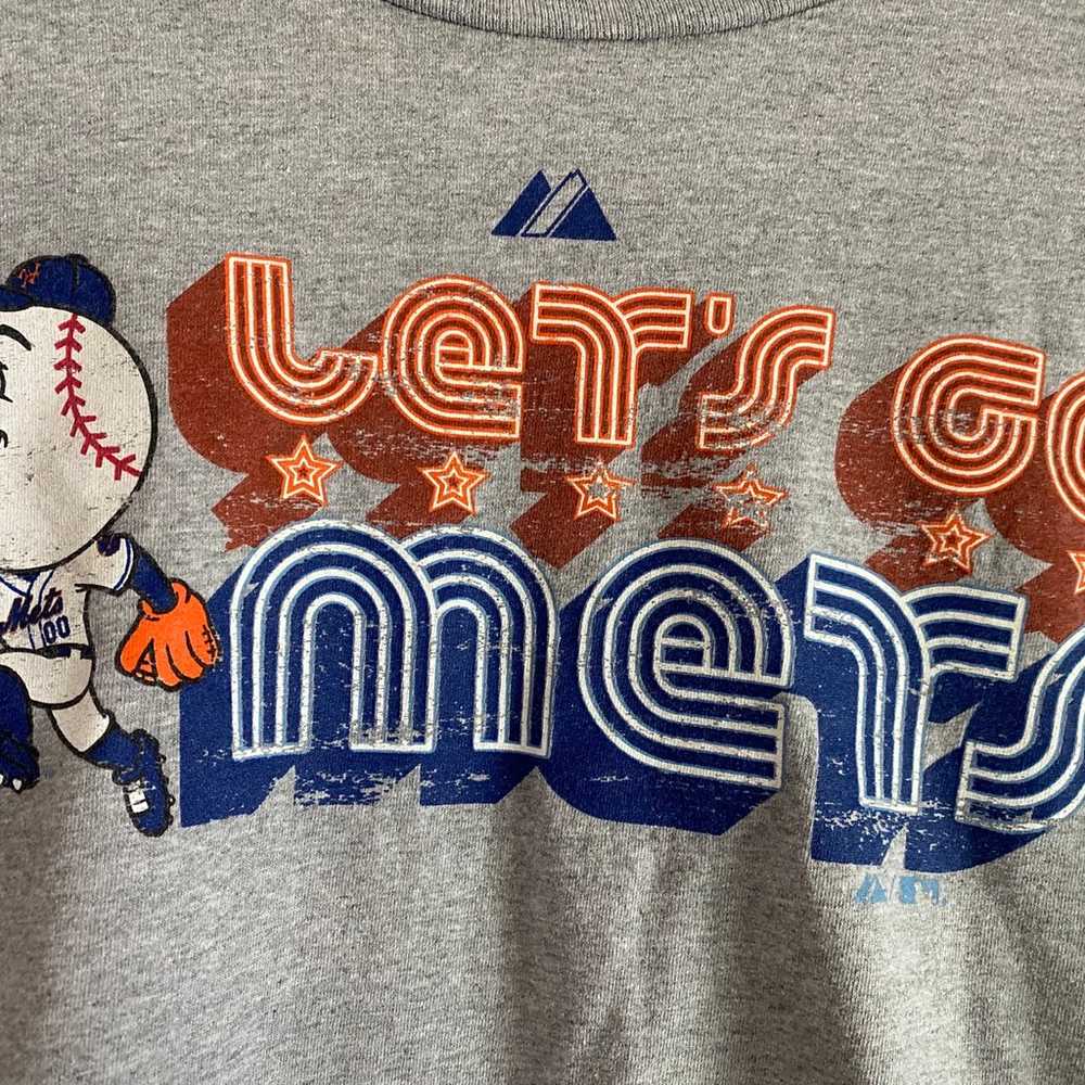 Vintage Mr Met t-shirt NY mets MLB Nike Supreme - image 2