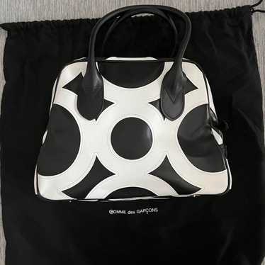 Comme des Garçons Aoyama Bag Circle Pattern Trapez