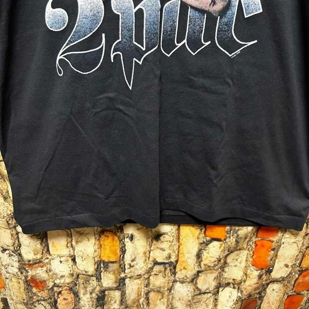 Excellent condition ✨ 2Pac T-shirt XL black rap T… - image 8