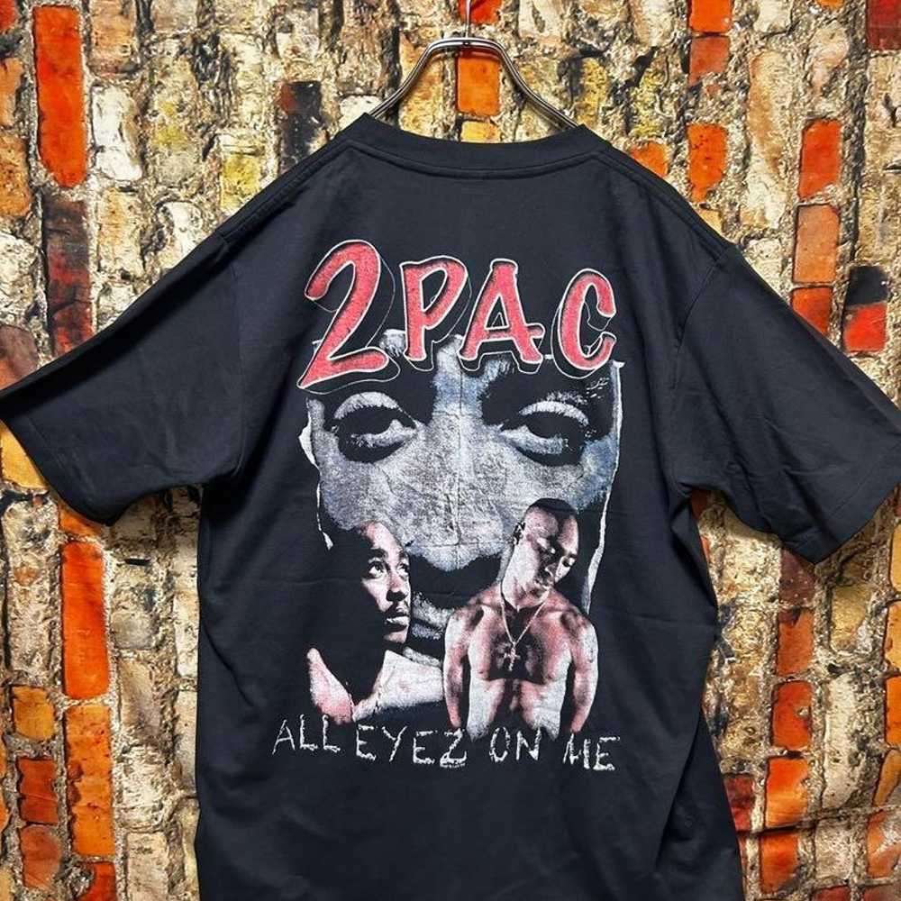 Excellent condition ✨ 2Pac T-shirt XL black rap T… - image 9