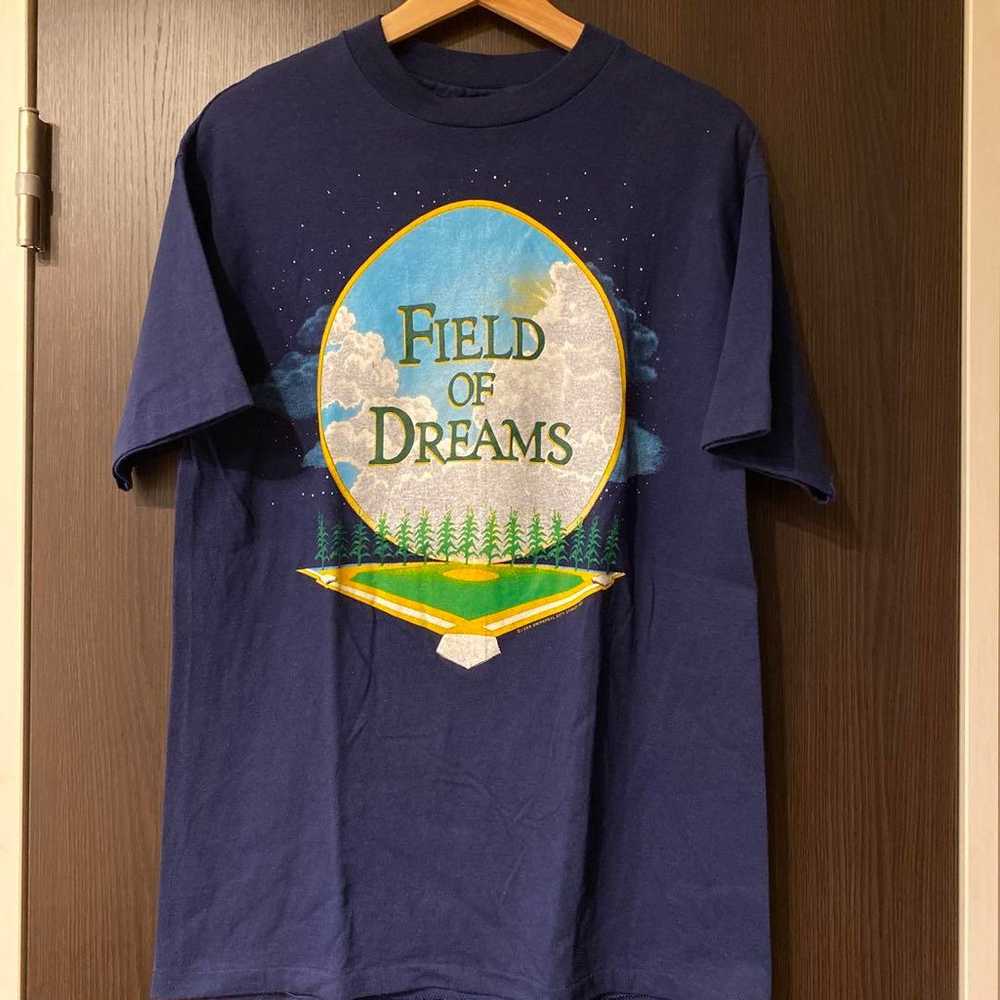 Vintage 1989 USA movie t-shirt Field of Dreams si… - image 1