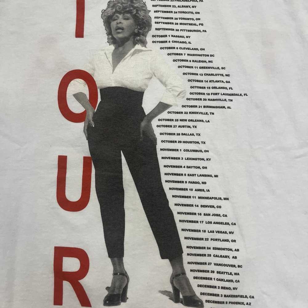 Tina turner 2000 24/7 tour merch - image 4