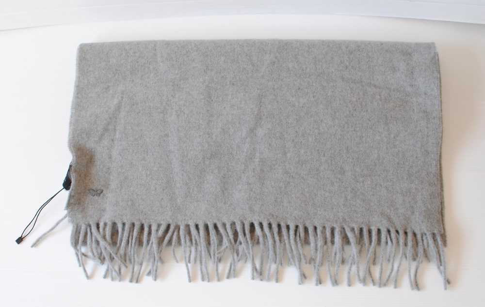 Product Details Max Mara Grey Wool Scarf - image 3