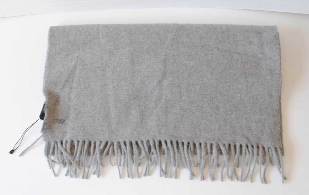 Product Details Max Mara Grey Wool Scarf - image 4