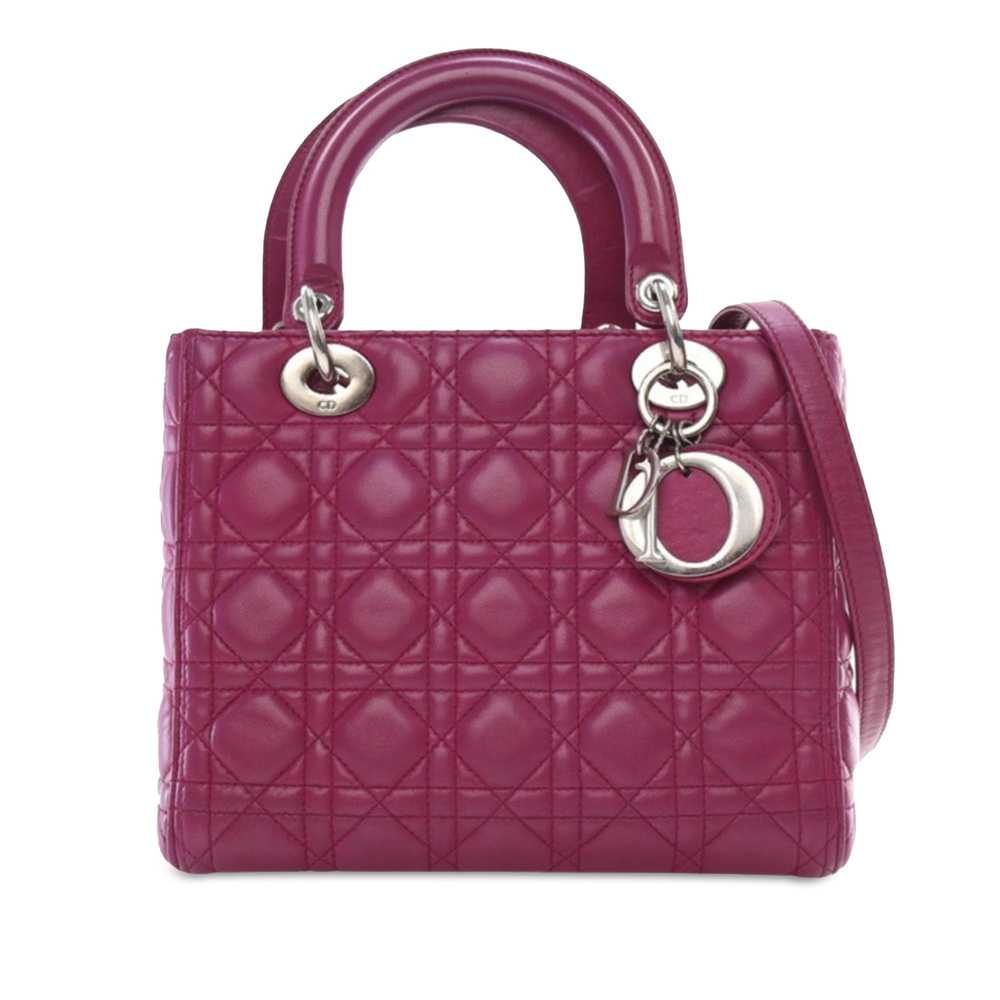 Product Details Dior Pink Medium Calfskin Cannage… - image 1