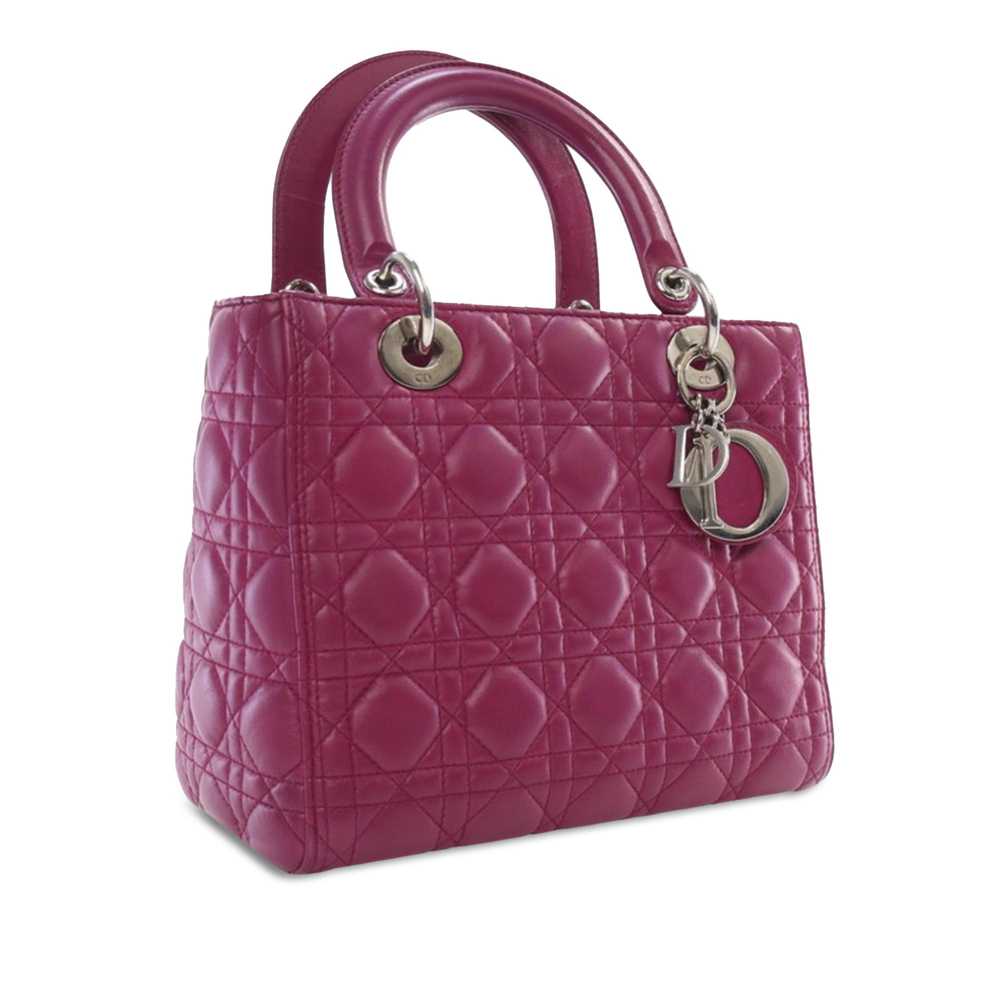 Product Details Dior Pink Medium Calfskin Cannage… - image 2