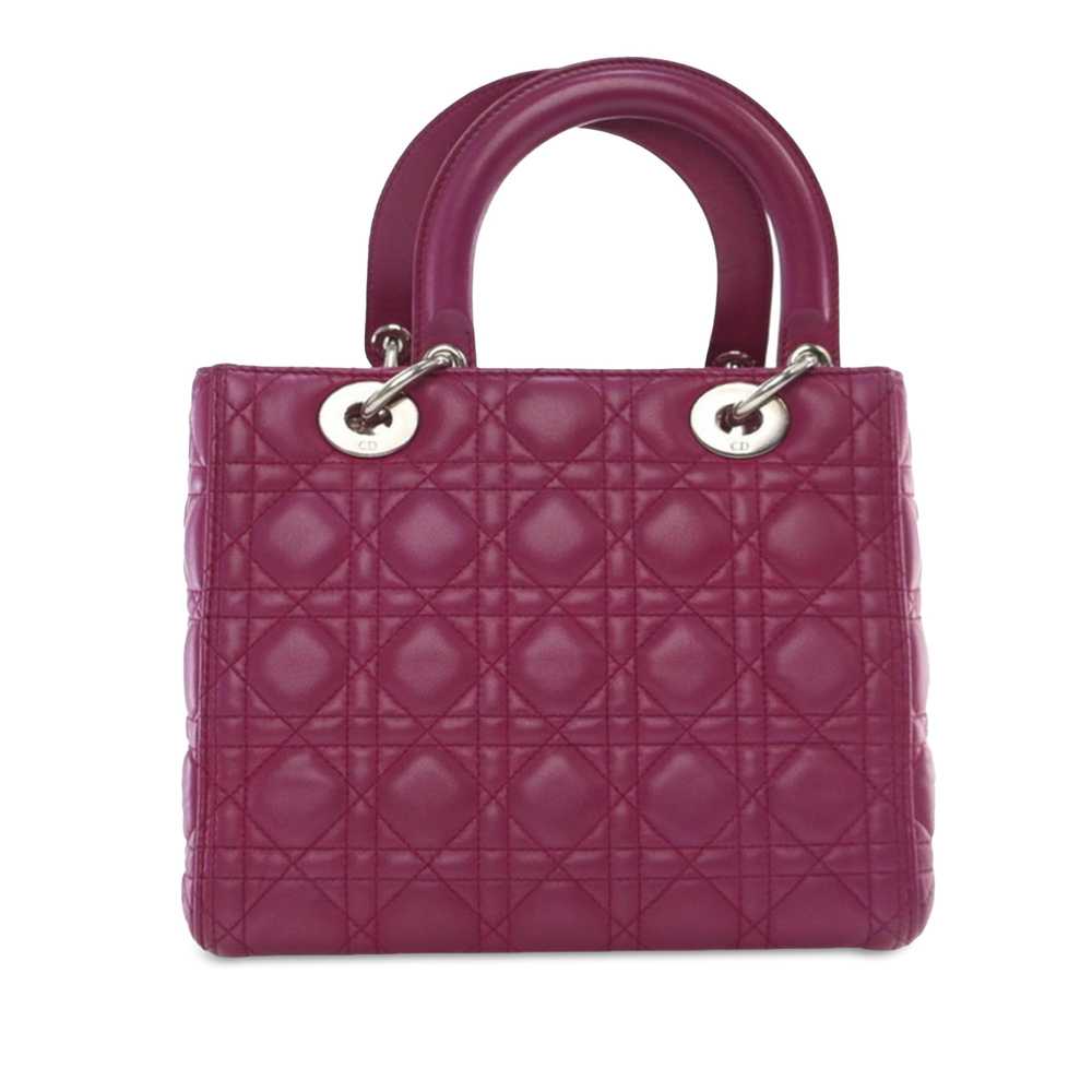 Product Details Dior Pink Medium Calfskin Cannage… - image 3