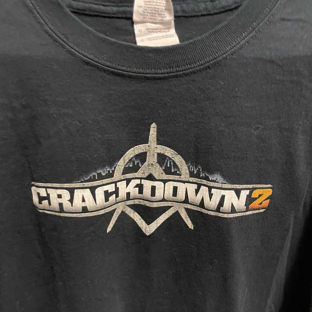 Crackdown 2 Video Game Promo Shirt - image 2