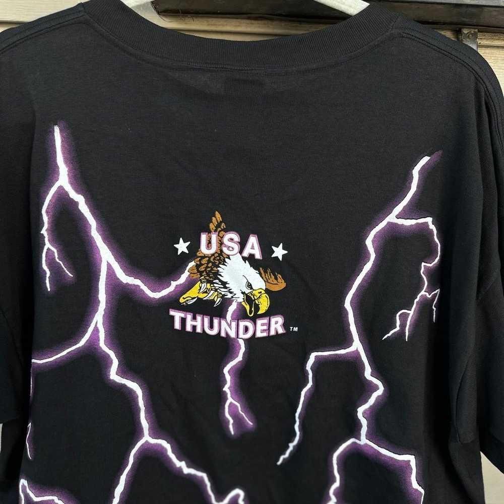 NWOT 90s Vintage American USA Thunder PURPLE Moon… - image 6