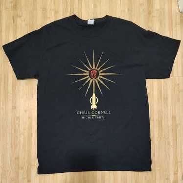 Chris Cornell Higher Truth Black 2015 Tour T-Shir… - image 1