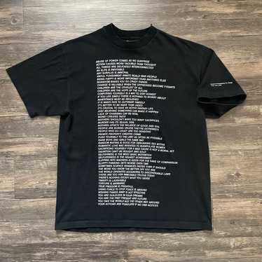 Vintage 1990s Jenny Holzer Truisms Art T-Shirt La… - image 1